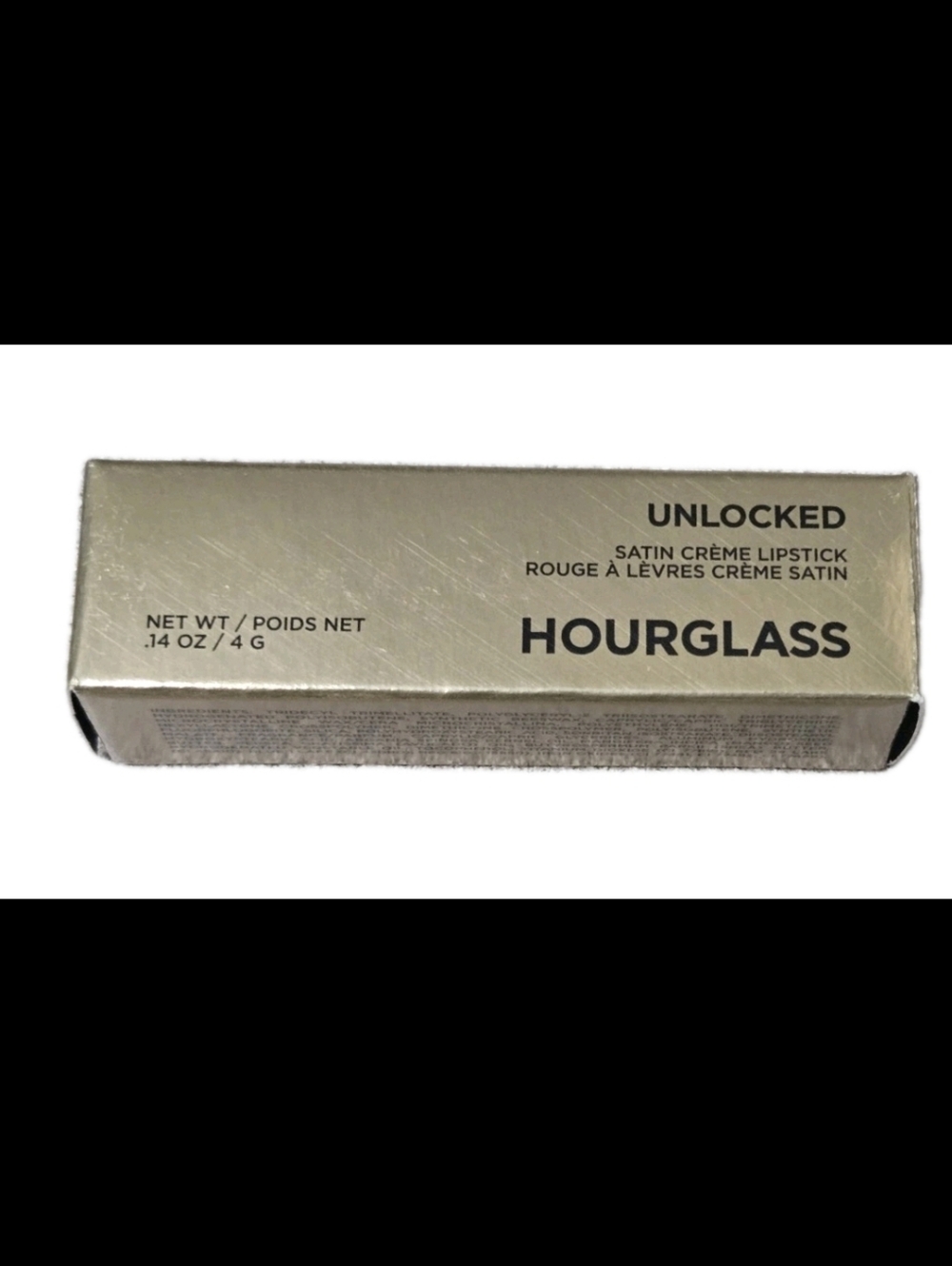Hourglass Unlocked Satin Crème Lipstick Rouge Flora 330 New In Box